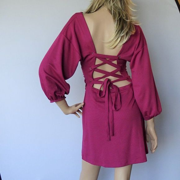 Free People Bianca Mini Dress NWT Medium - Picture 3 of 3